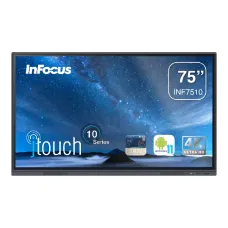 InFocus INF7510 75" 4K Interactive Touch Display