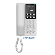 Grandstream GHP620W 2-SIP Hotel Room Wireless IP Phone White