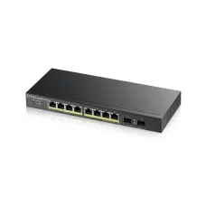 Zyxel GS1900-10HP 8-port GbE Smart Managed PoE Switch with GbE Uplink