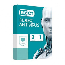 ESET NOD32 Antivirus Three User 1 Year