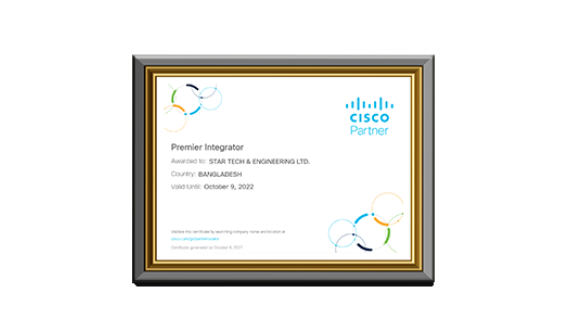 Premier Integrator of Cisco Systems, Bangladesh