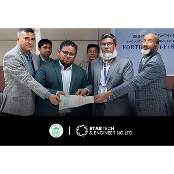 Agreement signing between Star Tech  and Bangladesh Bank